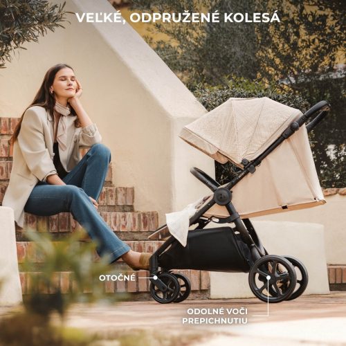 KINDERKRAFT Sport babakocsi Mitzy Lunar Black Bizuu