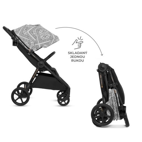 KINDERKRAFT Sport babakocsi Mitzy Lunar Black Bizuu
