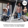 KINDERKRAFT Babakocsi kombinált 3 az 1-ben Newly Classic fekete + Mink PRO