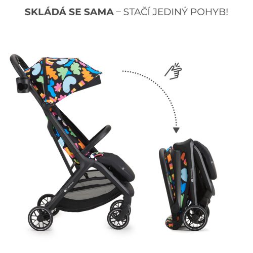 KINDERKRAFT SELECT Nubi 2 Happy shapes sport babakocsi