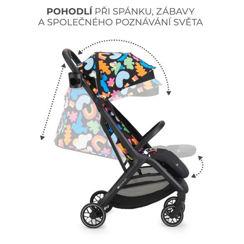 KINDERKRAFT SELECT Nubi 2 Happy shapes sport babakocsi