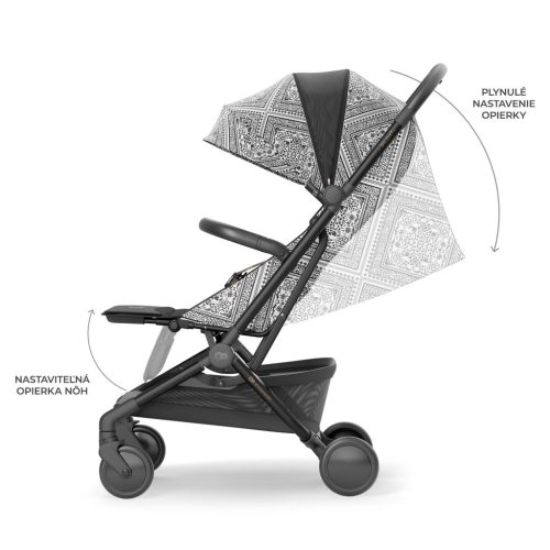 KINDERKRAFT Sport babakocsi Pilot 2 Lunar Black Bizuu