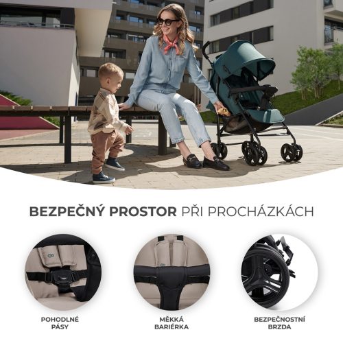 KINDERKRAFT  Tik Stone grey sportbabakocsi