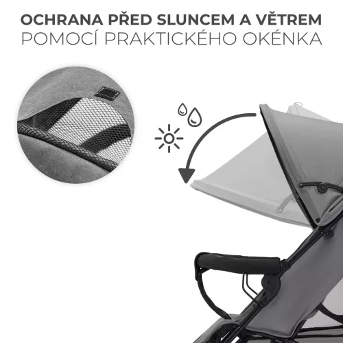 KINDERKRAFT Golf babakocsi Tik Stone grey