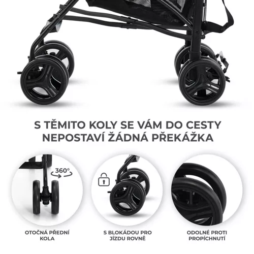 KINDERKRAFT Golf babakocsi Tik Stone grey