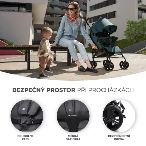 KINDERKRAFT Golf babakocsi Tik Stone grey