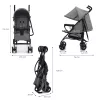 KINDERKRAFT Golf babakocsi Tik Stone grey