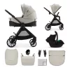 KINDERKRAFT Kočárek kombinovaný Vesto 2 3v1 Beige