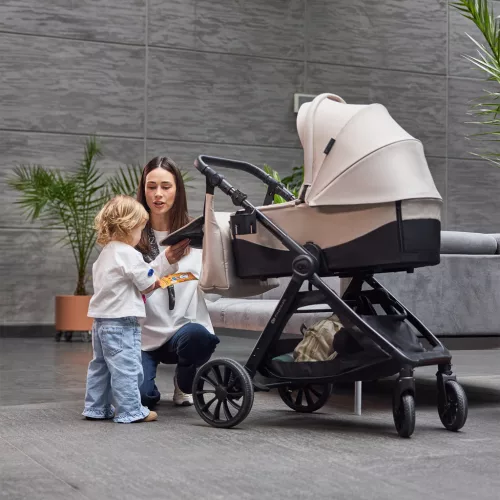 KINDERKRAFT Kočárek kombinovaný Vesto 2 3v1 Beige