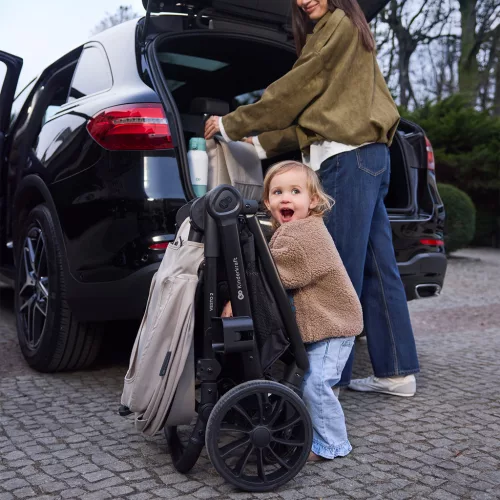 KINDERKRAFT Kočárek kombinovaný Vesto 2 3v1 Beige
