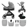 KINDERKRAFT Kočárek kombinovaný Vesto 2 3v1 Grey