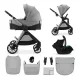 KINDERKRAFT Kočárek kombinovaný Vesto 2 3v1 Grey