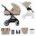 KINDERKRAFT SELECT Yoxi 2v1 Sand Beige kombinált babakocsi