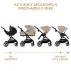 KINDERKRAFT SELECT Yoxi 2v1 Sand Beige kombinált babakocsi