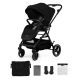 KINDERKRAFT SELECT Sport babakocsi Yoxi Pure Black