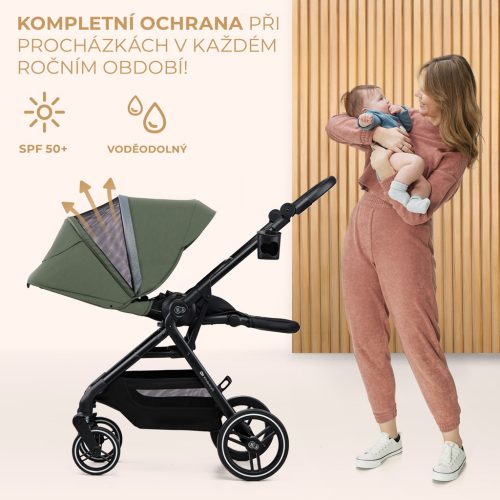 KINDERKRAFT SELECT Sport babakocsi Yoxi Mystic Green