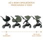   KINDERKRAFT SELECT Yoxi 2v1 kombinált babakocsi Mystic Green