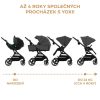 KINDERKRAFT SELECT Yoxi 2v1 kombinált babakocsi Moonlight Grey