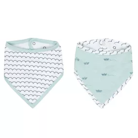   LUMA Bandana nyálfogó kendő - Paper boats limitált kollekció