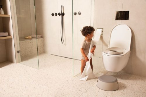 LUMA WC szűkítő ülőke Almond