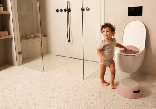 LUMA WC szűkítő ülőke Blush Pink