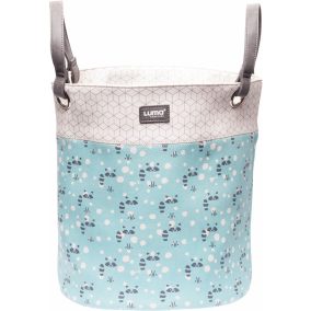 LUMA Nagy tároló kosár Racoon Mint