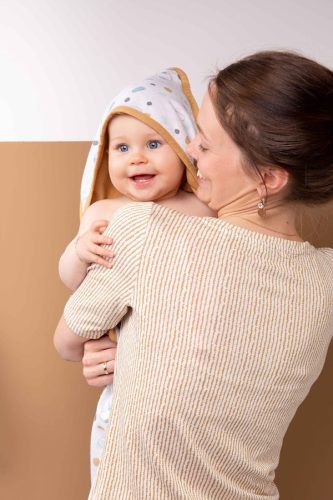 LUMA Honey Mustard fürdető szett törölközővel