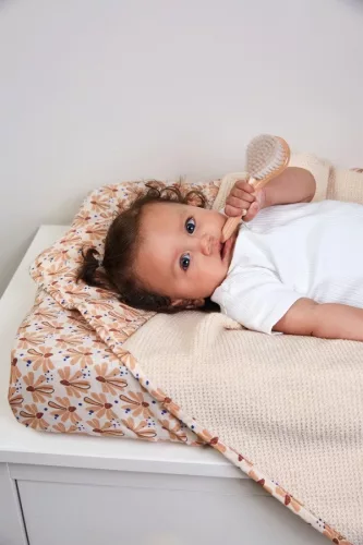 9 részes fürdető szett LUMA Spiced Copper 3 muszlin törlőkendővel és törölközővel