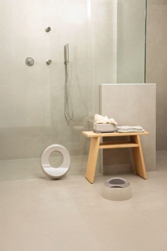 LUMA Toalett tréning szett Almond