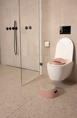 LUMA Toalett tréning szett Blush Pink