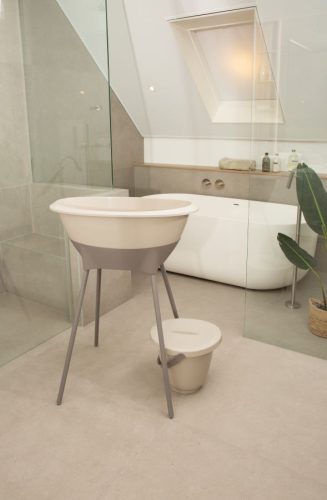 Luma Pelenkatároló vödör fedéllel - Almond