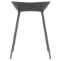 LUMA Pót fém lábak Dark Grey, set 4 db