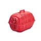 80998M Carry Sport szállító box fém ajtóval - piros