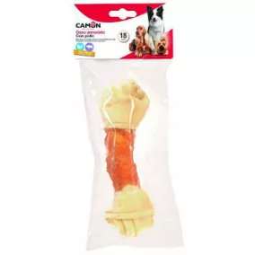 AB253 Fonott bőrcsont baromfival 18 cm 120 gramm