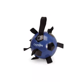   AD0532 PU bőrből készült focilabda méret 5 (21 cm) fekete-kék