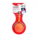 AD093 Kutya játék labda kötéllel EVA anyagból 90 mm - narancs-vízen lebegő