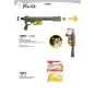   AD111 Mini Bazooka labdakilövő 2 EVA soft labdával (labdák 4,3 és 5 cm)