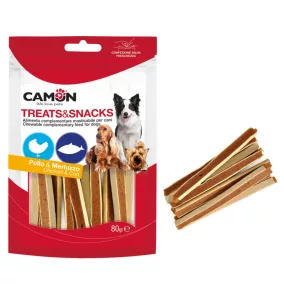 AE017 Snack falatok csirkés, tőkehalas 80 gramm