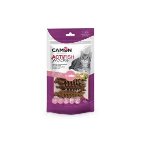   AF455 Actifish - snack tonhalral és csirkével macskáknak 45g