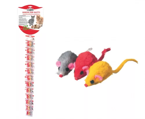 AG008/E Színes egérkék 4 cm 6 db-os