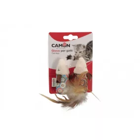AG0104 Cicajáték tollas egérkék