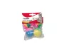 AG012/E Sponge  színes tollas szivacslabda 4 cm 2 db/csomag