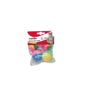 AG012/E Sponge  színes tollas szivacslabda 4 cm 2 db/csomag