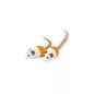   AG013/B Egérkék tollas farkincával Sisal 7 cm 2 db-os csomag