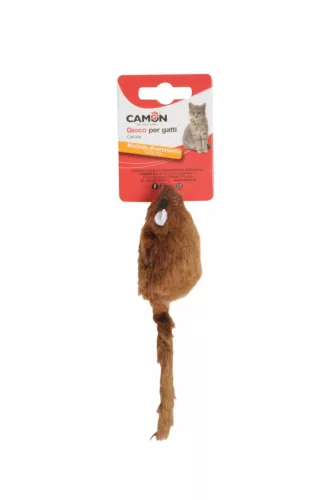 AG0354 Csilingelő poliészter egérke 15 cm
