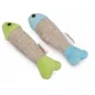   AG0362 Poliészter játék színes halak 2 db-os cicáknak 11 cm
