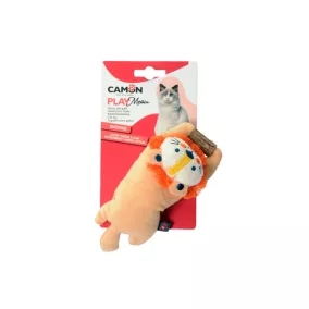   AG0399 Állatfigurás poliészter macskajáték matibival és mentával 18 cm