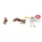   AG110 Matatabis játék jutával, macskamentával és csengettyűvel 24 cm