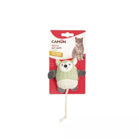 AG130 Poliészter egérke catnippel kb 10 cm