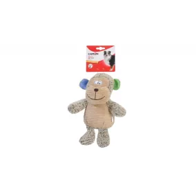   AH419 Maci, cica, majom poliészter játékok sípolós kb 30 cm